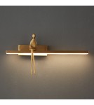 Designer wall lamps -  Step Into Design AMICI wall lamp gold 31 cm ST-B3578 gold - product 2