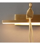 Designer wall lamps -  Step Into Design AMICI wall lamp gold 31 cm ST-B3578 gold - product 3