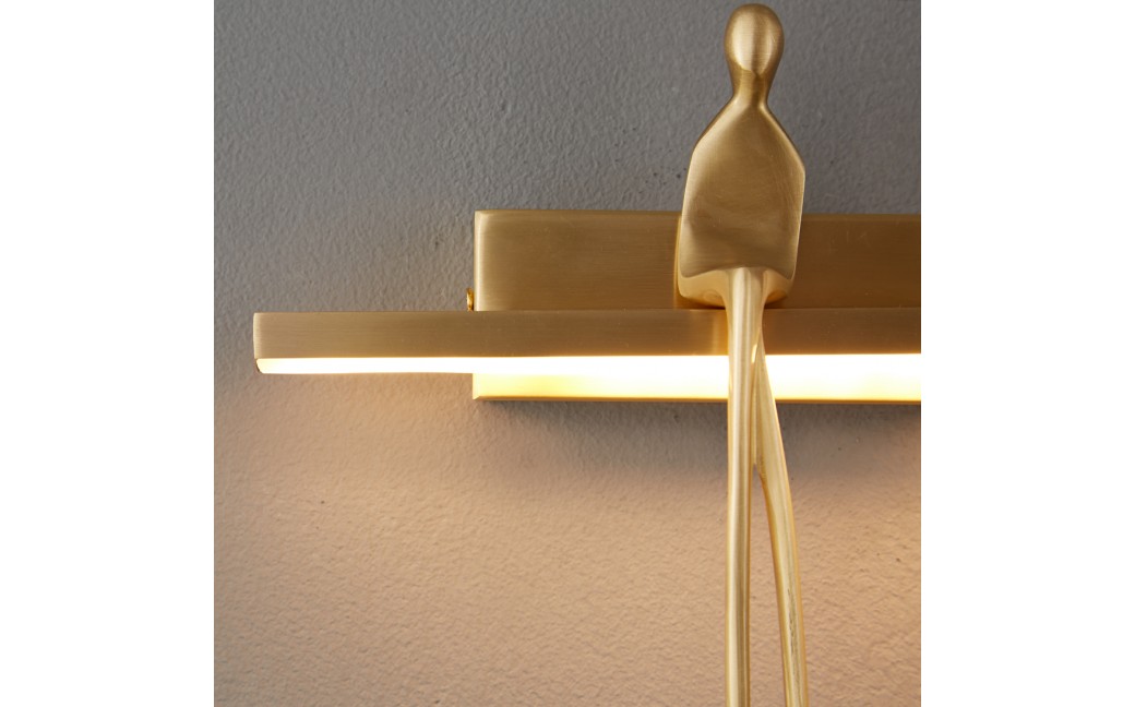  Step Into Design Lampa ścienna AMICI złota 31 cm ST-B3578 gold