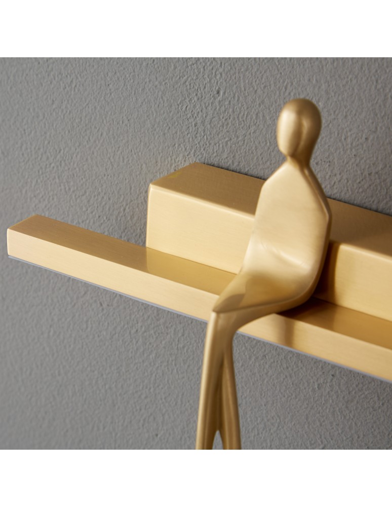 Designer wall lamps -  Step Into Design AMICI wall lamp gold 31 cm ST-B3578 gold - product kolory-swiatla.pl 4