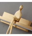 Designer wall lamps -  Step Into Design AMICI wall lamp gold 31 cm ST-B3578 gold - product 5