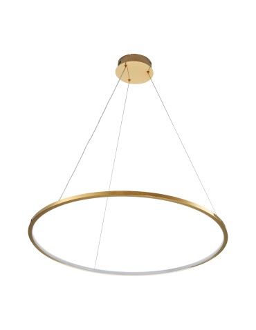  Step Into Design CIRCLE SLIM 60 LED pendant lamp gold 60 cm ST-10112P-D600