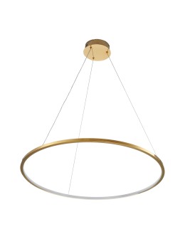  Step Into Design Lampa wisząca CIRCLE SLIM 60 LED złoty 60 cm ST-10112P-D600