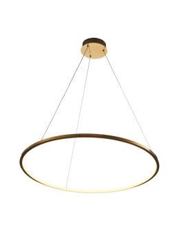  Step Into Design Lampa wisząca CIRCLE SLIM 60 LED złoty 60 cm ST-10112P-D600 - produkt 2