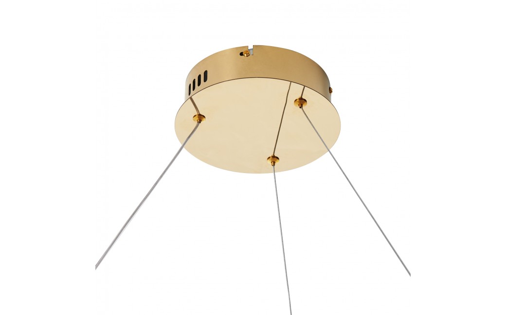  Step Into Design Lampa wisząca CIRCLE SLIM 60 LED złoty 60 cm ST-10112P-D600