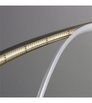 Pendant lamps circles -  Step Into Design CIRCLE SLIM 60 LED pendant lamp gold 60 cm ST-10112P-D600 - product 6