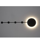 Designer wall lamps -  Step Into Design CLEX wall lamp - 1 LED black 105 cm ST-F012 - product 2