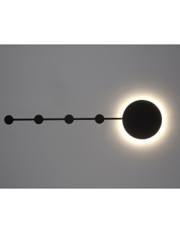  Step Into Design Lampa ścienna CLEX - 1 LED czarna 105 cm ST-F012 - produkt 2