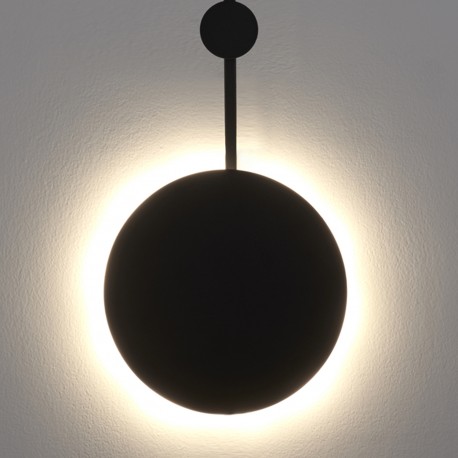  Step Into Design Lampa ścienna CLEX - 1 LED czarna 105 cm ST-F012