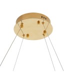 Pendant lamps circles -  Step Into Design CIRCLE SLIM 120 LED pendant lamp gold 120 cm ST-10112P-D1200 - product 5