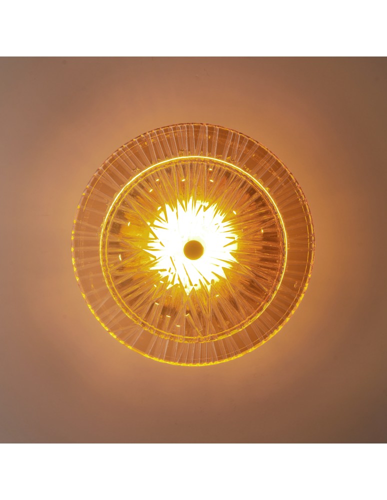 Designer wall lamps -  Step Into Design LUXIO LED amber 20 cm wall lamp ST-3315-2 copper - product kolory-swiatla.pl 6