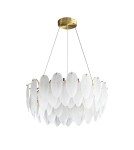 Designer pendant lamps -  Step Into Design PIUMA pendant lamp white 60 cm ST-6289-6 - product 2