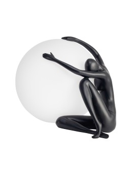 Step Into Design Lampa stołowa WOMAN-1 czarna 47 cm ST-6020-A black