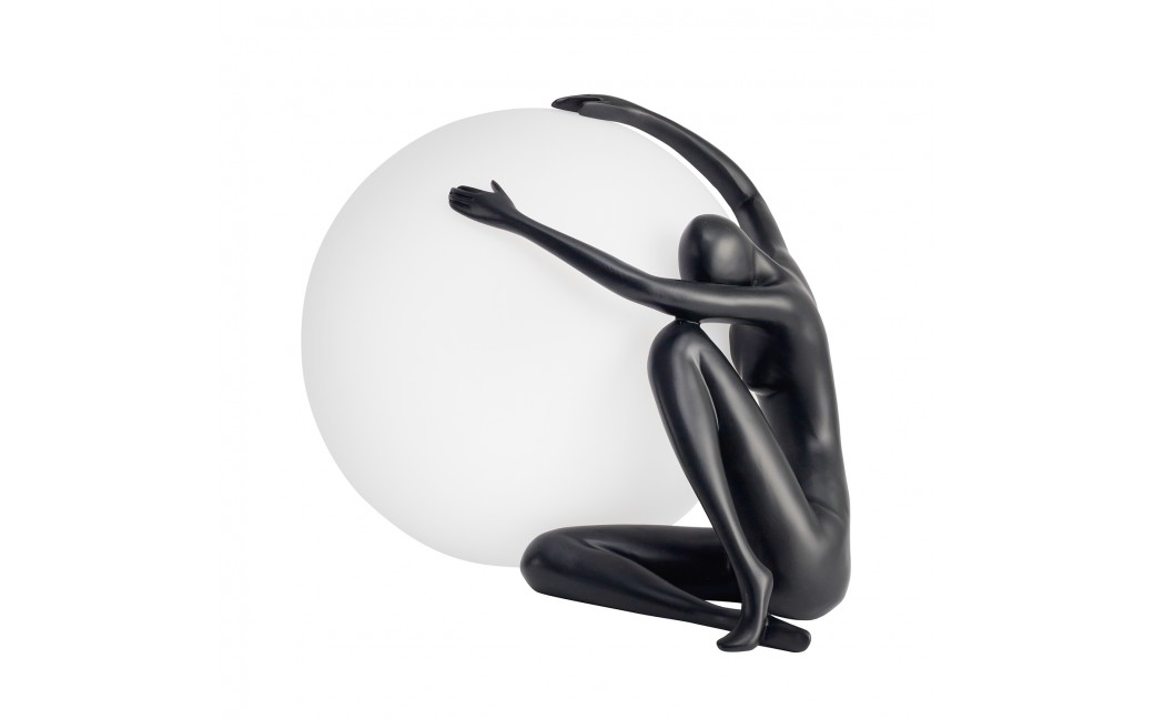  Step Into Design Lampa stołowa WOMAN-1 czarna 47 cm ST-6020-A black
