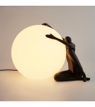 Designer table lamps -  Step Into Design WOMAN-1 table lamp black 47 cm ST-6020-A black - product 3