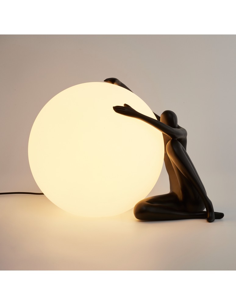 Designer table lamps -  Step Into Design WOMAN-1 table lamp black 47 cm ST-6020-A black - product kolory-swiatla.pl 3