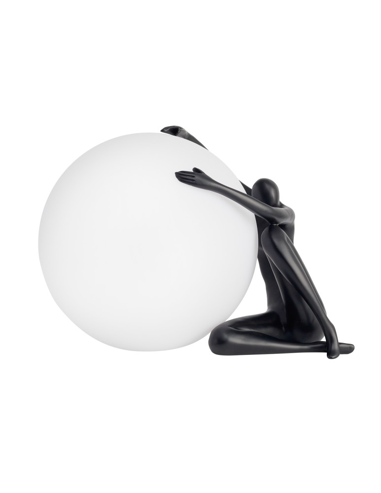 Designer table lamps -  Step Into Design WOMAN-1 table lamp black 47 cm ST-6020-A black - product kolory-swiatla.pl 4