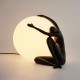  Step Into Design Lampa stołowa WOMAN-1 czarna 47 cm ST-6020-A black