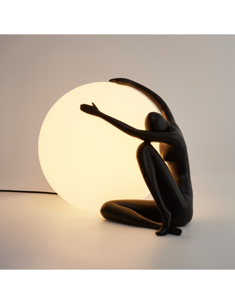 Designer table lamps -  Step Into Design WOMAN-1 table lamp black 47 cm ST-6020-A black - product kolory-swiatla.pl 5