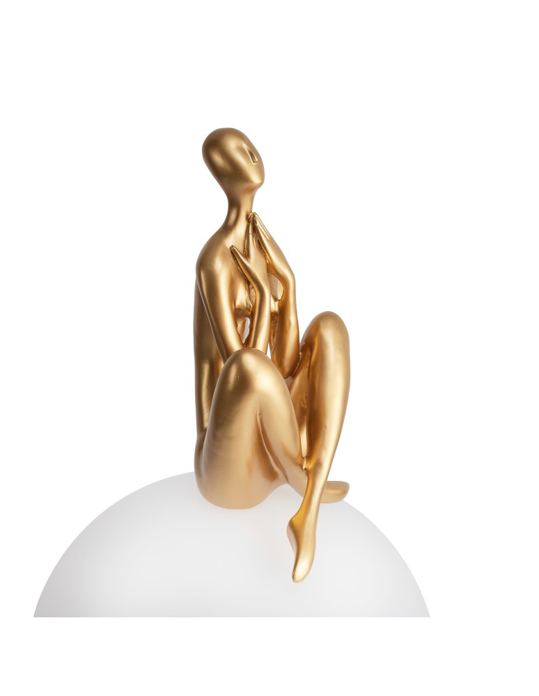 Designer table lamps -  Step Into Design WOMAN-3 table lamp gold 35 cm ST-6022-C gold - product kolory-swiatla.pl 3
