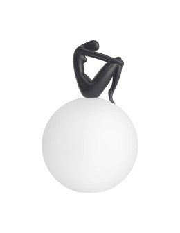  Step Into Design WOMAN-2 table lamp black 35 cm ST-6020-B black