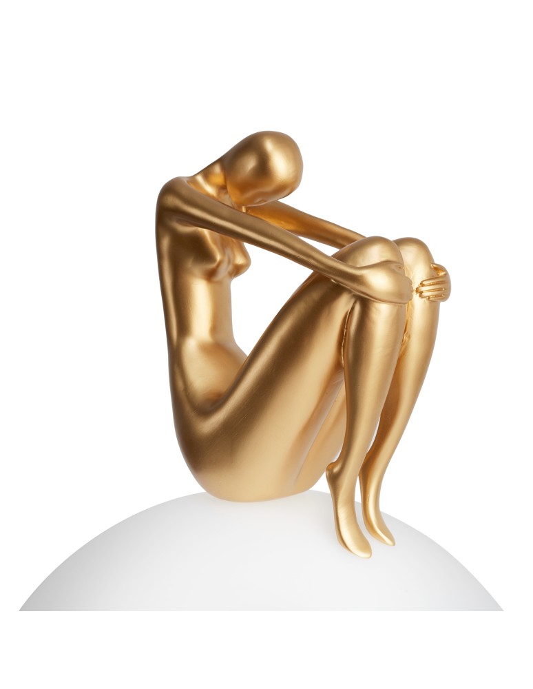 Designer table lamps -  Step Into Design WOMAN-2 table lamp gold 35 cm ST-6022-B gold - product kolory-swiatla.pl 4