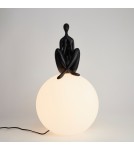Designer table lamps -  Step Into Design WOMAN-3 table lamp black 35 cm ST-6020-C black - product 2