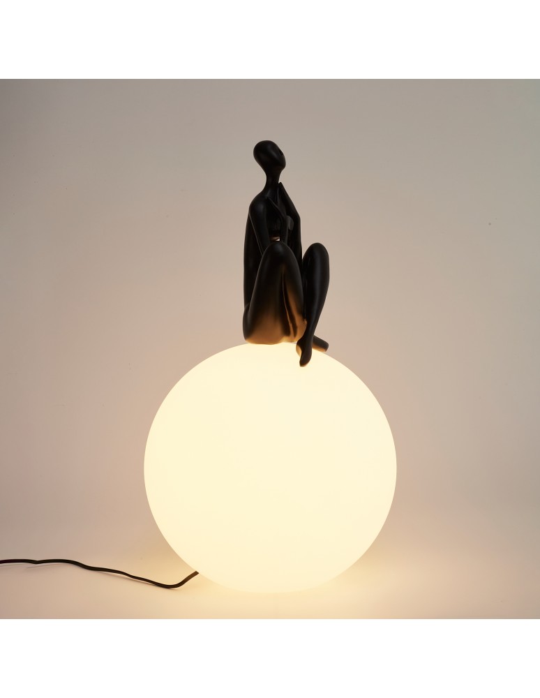 Designer table lamps -  Step Into Design WOMAN-3 table lamp black 35 cm ST-6020-C black - product kolory-swiatla.pl 3