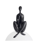 Designer table lamps -  Step Into Design WOMAN-3 table lamp black 35 cm ST-6020-C black - product 4