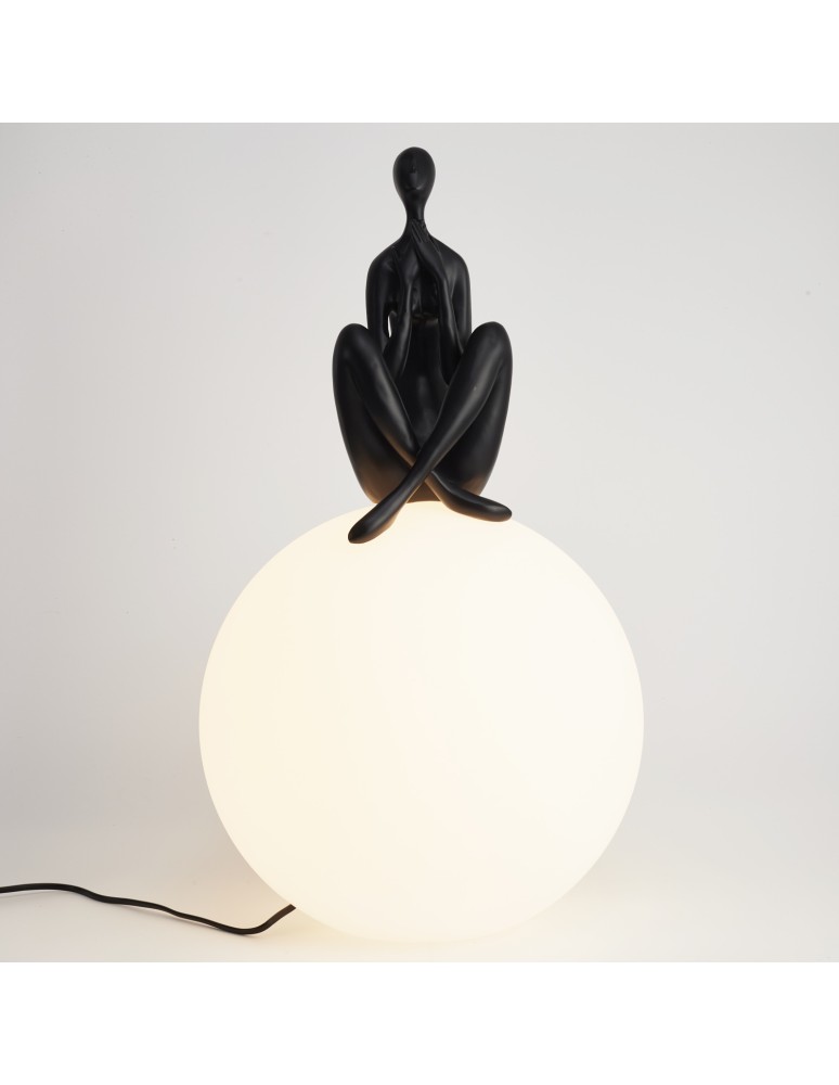 Designer table lamps -  Step Into Design WOMAN-3 table lamp black 35 cm ST-6020-C black - product kolory-swiatla.pl 5