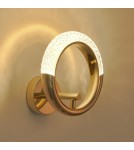 Glamour wall lamps -  Step Into Design JEWEL LED wall lamp gold 21 cm DB9013-A. - product 5