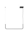  Step Into Design Lampa wisząca MINIMA-1 LED czarna 80 cm MP0095-L80