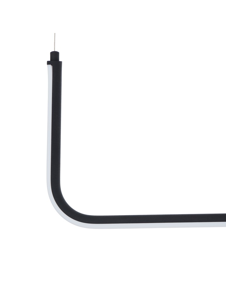 Pendant lamps over the island -  Step Into Design MINIMA-1 LED pendant lamp black 80 cm MP0095-L80 - product kolory-swiatla.pl 4