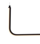 Pendant lamps over the island -  Step Into Design MINIMA-1 LED pendant lamp black 80 cm MP0095-L80 - product 5