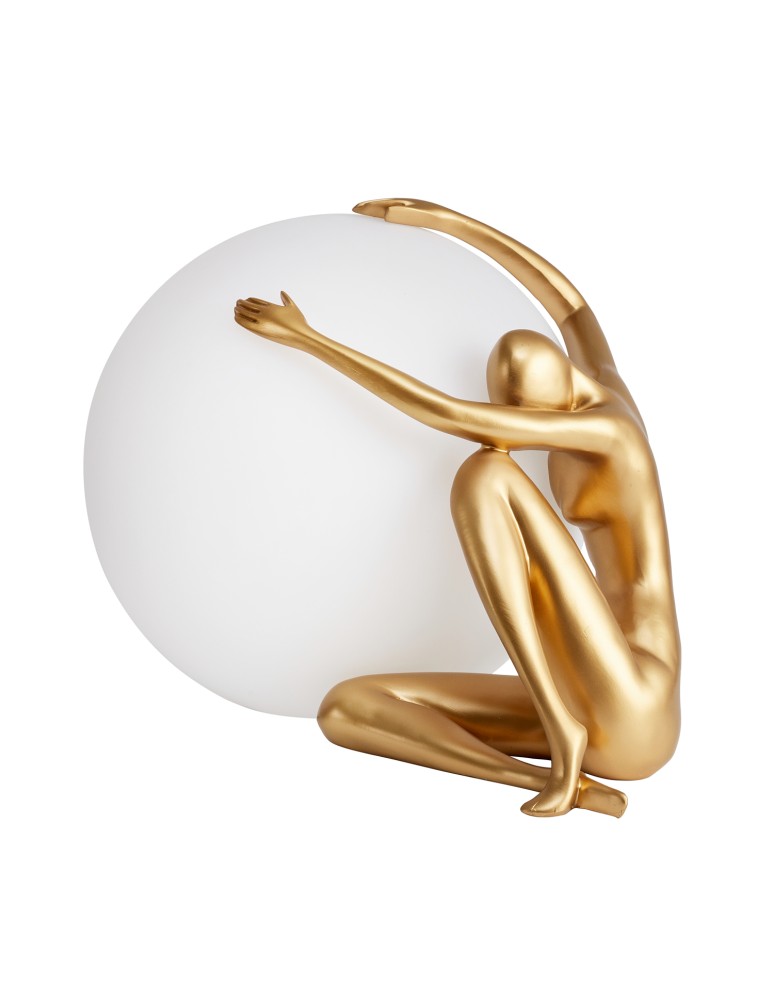 Designer table lamps -  Step Into Design WOMAN-1 table lamp gold 47 cm ST-6022-A gold - product kolory-swiatla.pl 3