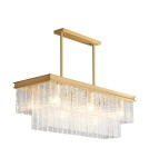 Glamour pendant lamps -  Step Into Design ICELAND pendant lamp white 100 cm ST-6308-10C - product 1