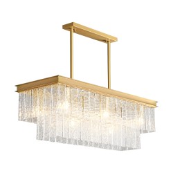Step Into Design Lampa wisząca ICELAND biała 100 cm ST-6308-10C