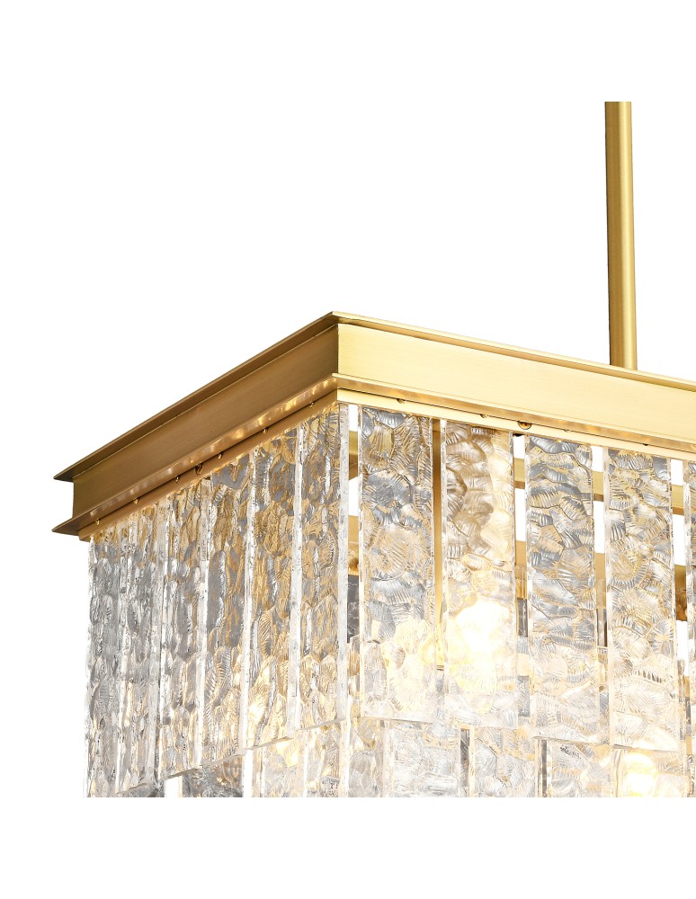 Glamour pendant lamps -  Step Into Design ICELAND pendant lamp white 100 cm ST-6308-10C - product kolory-swiatla.pl 3