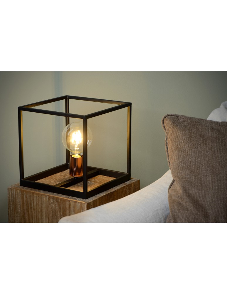Loft table lamps - industrial - Lucide ARTHUR Desk E27 25/25/25 08524/01/30 - product kolory-swiatla.pl 4