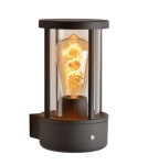 Outdoor wall lamps - Lucide LORI Wall-mounted E27 IP44 H21.8cm Black 14893/01/30 - product 1
