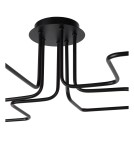 Loft ceiling lamps - industrial - Lucide LESTER Plafond Light 6xE27 100/75/20cm Black 21112/06/30 - product 4