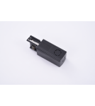 Accessories for 3 phase busbars - Azzardo TRACK 3LINE END POWER LEFT BK Power End Left 3 Phase Bus Black AZ4284 - product 1