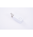 Accessories for 3 phase busbars - Azzardo TRACK 3LINE END POWER LEFT WH Left power end of 3 phase bus White AZ4283 - product 1