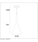 Pendant lamps - Lucide GIPSY Pendant E27 16cm H29cm 35406/16/31 - product 5