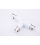 Accessories for 3 phase busbars - Azzardo TRACK 3LINE T CONNECTOR RIGHT WH Right-handed T Connector with Possibility to Plug into 3 Phase Bus White AZ4277 - product 1