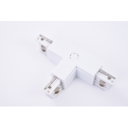 Azzardo TRACK 3LINE T CONNECTOR RIGHT WH Łącznik T Prawy z Możliwością Wpięcia Zasilania do Szyny 3 fazowej Biały AZ4277