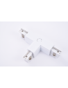 Azzardo TRACK 3LINE T CONNECTOR RIGHT WH Right-handed T Connector with Possibility to Plug into 3 Phase Bus White AZ4277