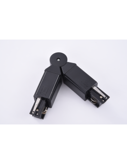 Azzardo TRACK 3LINE ADJUSTABLE CONNECTOR BK Adjustable Switch for 3 Phase Bus Black AZ4286