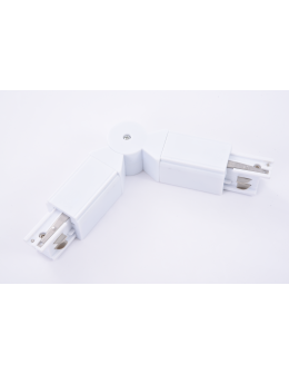 Azzardo TRACK 3LINE ADJUSTABLE CONNECTOR WH Adjustable Switch for 3-phase Bus White AZ4285