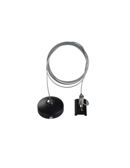 Azzardo TRACK 3LINE PENDANT ACCESSORY 1,5M BK Zawiesie do Szyn 3 fazowych Czarny AZ4797